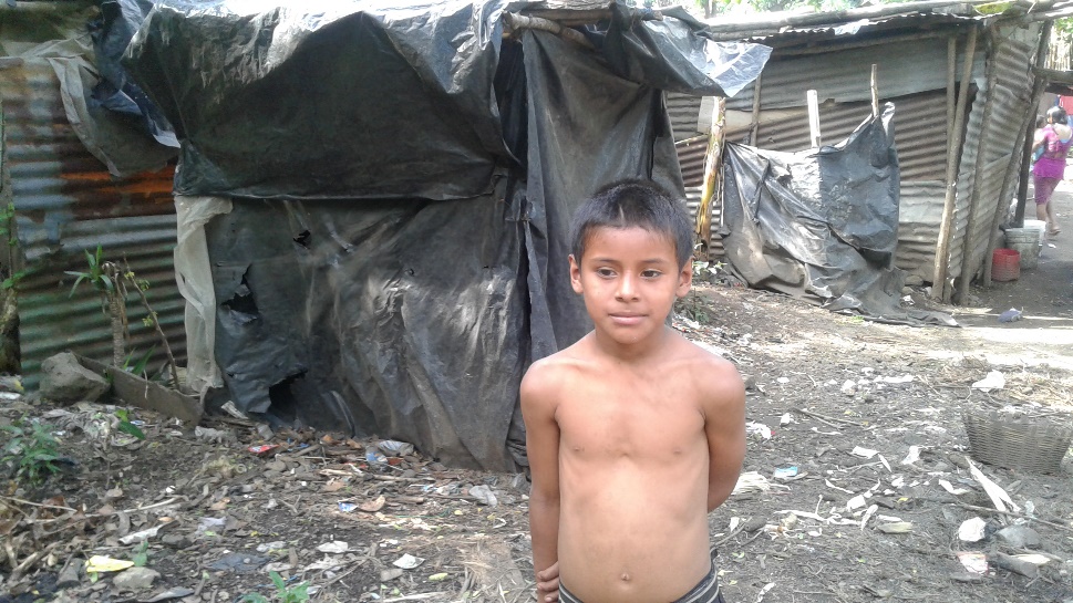 Niño atendido por Sembrando Semillas de Esperanza